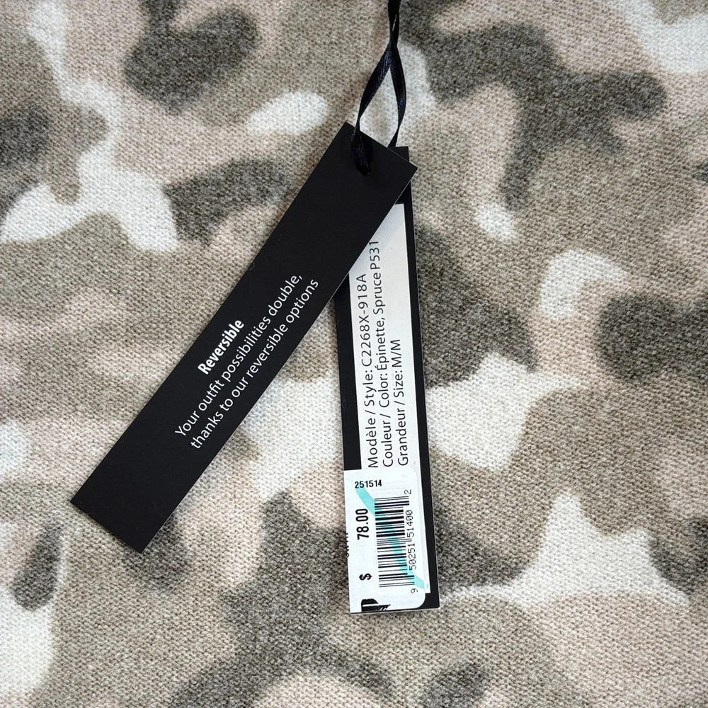 Charlie B Reversible Camouflage Sweater - NEW - Picture 3 of 10